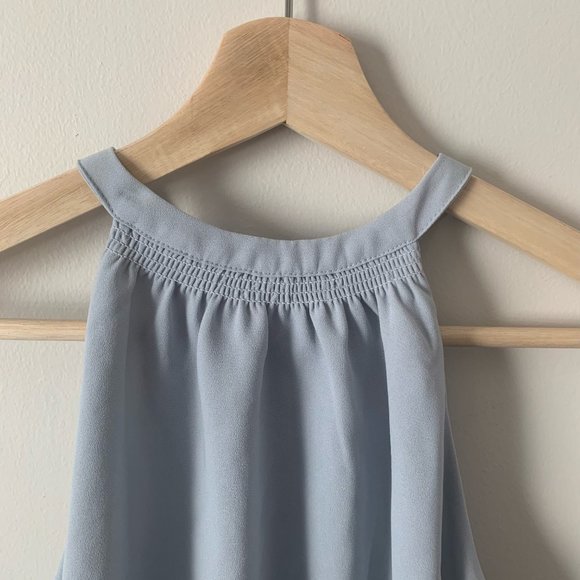 Aritzia Wilfred Cadence blouse - cropped halter back with open back - Picture 4 of 13